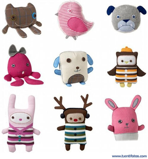 Objetos de Animales De Trapo