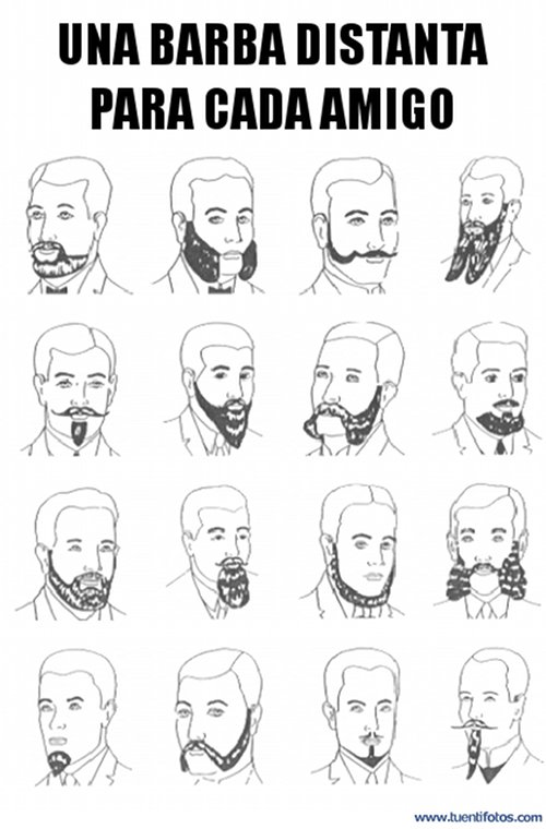 Objetos de Barba Para Cada Amigo