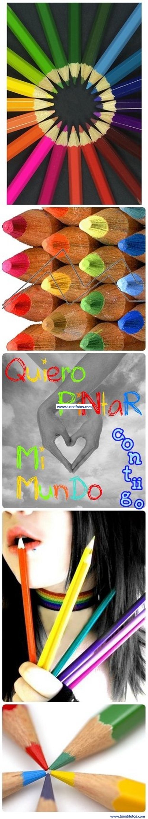 Objetos de Con Lapices De Colores