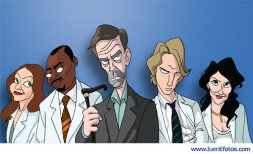 Series de Dibujos De House