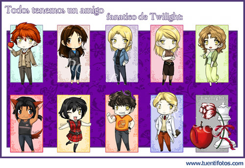 Dibujos de Fanáticos De Twilight
