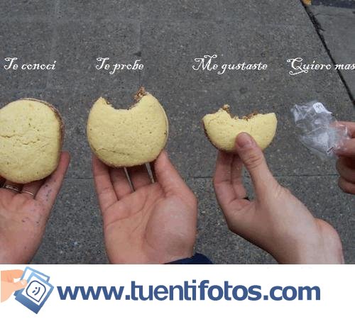 Objetos de Galletas y Personas