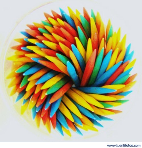 Objetos de Lapices de Colores