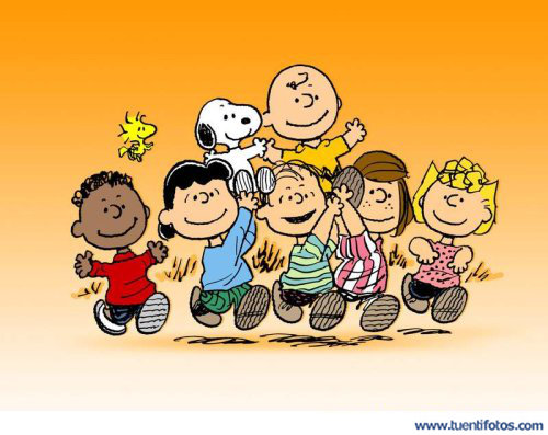 Dibujos de Los Amigos De Snoopy