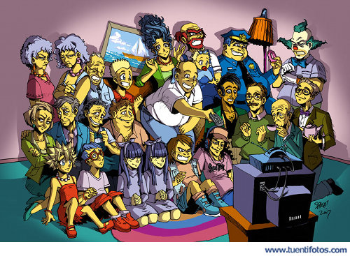 Series de Los Simpson Reales