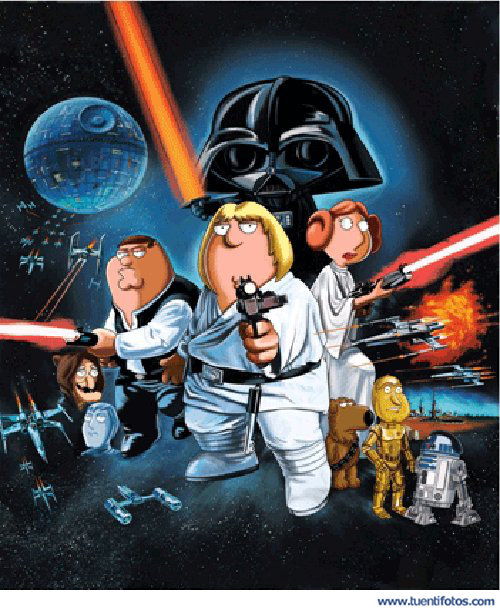 Series de Padre De Familia En Star Wars