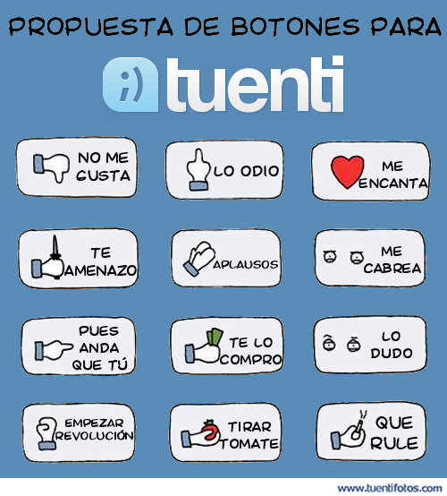 Objetos de Propuesta De Botones Para Tuenti