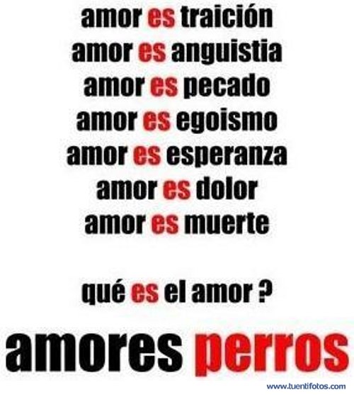 Textos de Que es el Amor