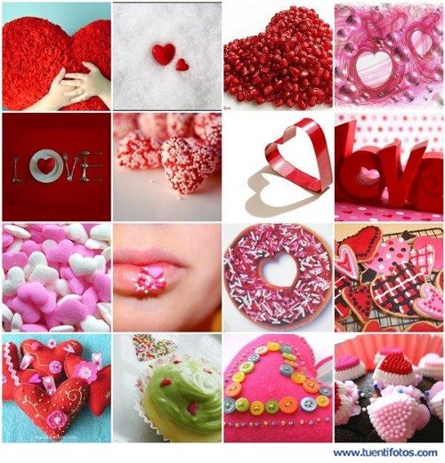 Objetos de Rojo Corazón