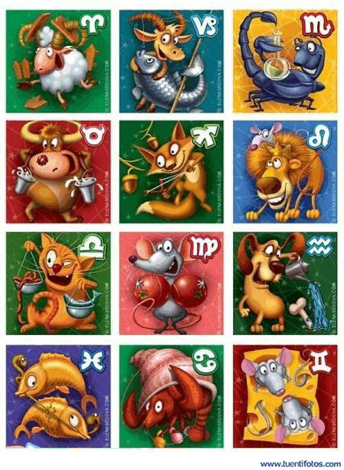 Objetos de Signos del Zodiaco