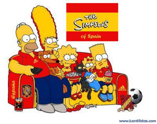 Series de Simpson Mundial Fútbol