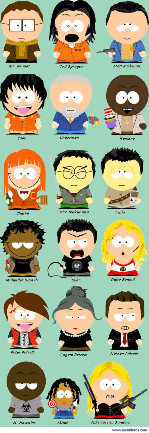 Series de South Park Héroes