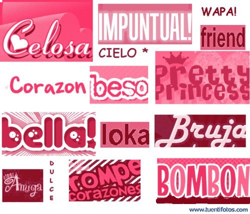 Textos de Tipos de Mujer