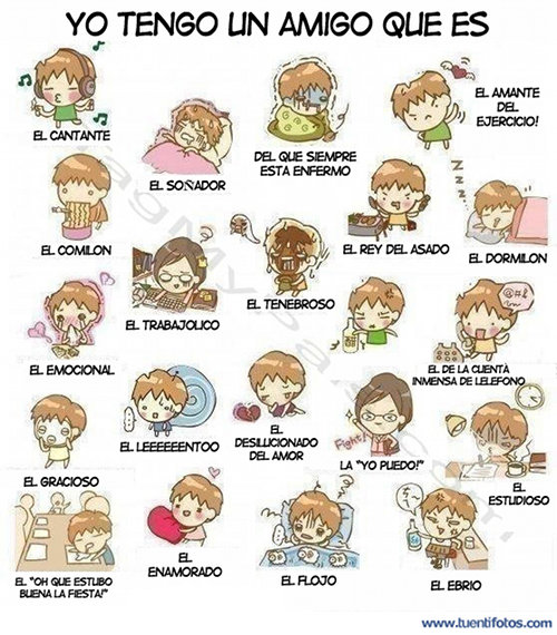Dibujos de Yo Tengo Un Amigo Que Es