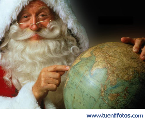 Navidad de Papá Noel En El Mundo