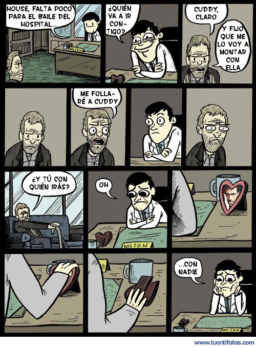 Chistes de Amor Entre House Y Wilson