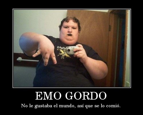 Personas de Emo Gordo