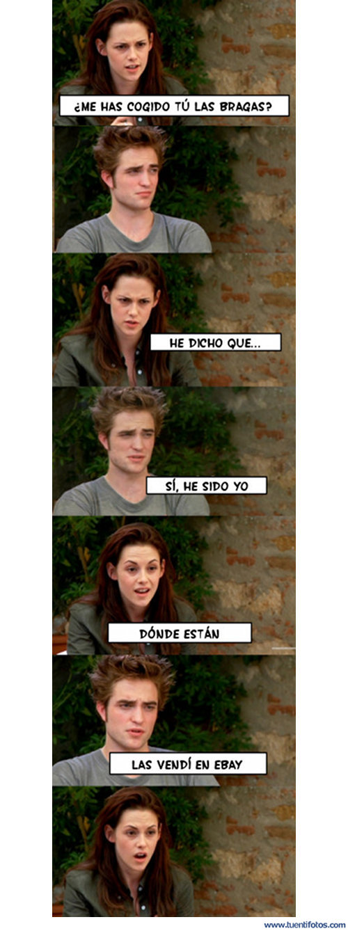 Chistes de Has Cogido Mis Bragas