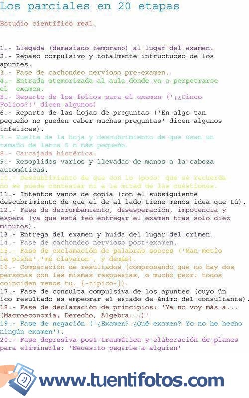 Textos de Los Parciales En 20 Etapas