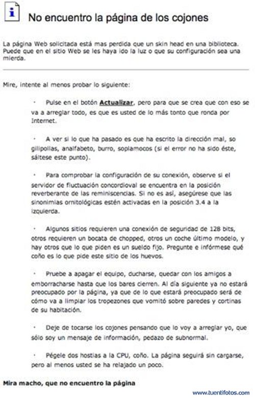 Textos de No Encuentro La Página