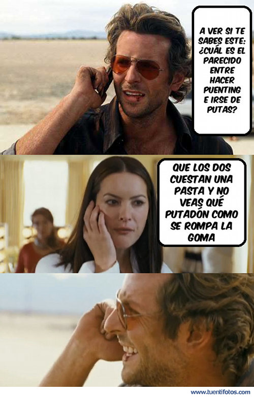 Mal Gusto de Parecido Puenting Y Putas