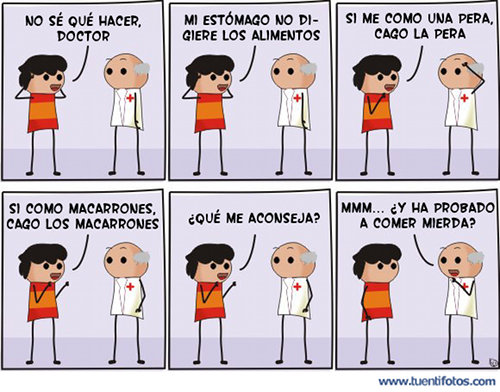 Mal Gusto de Probado A Comer Mierda