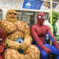 Miniatura de Superhéroes En El Metro