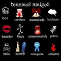 Miniatura de Todos Tenemos Un Amigo Fondo Negro