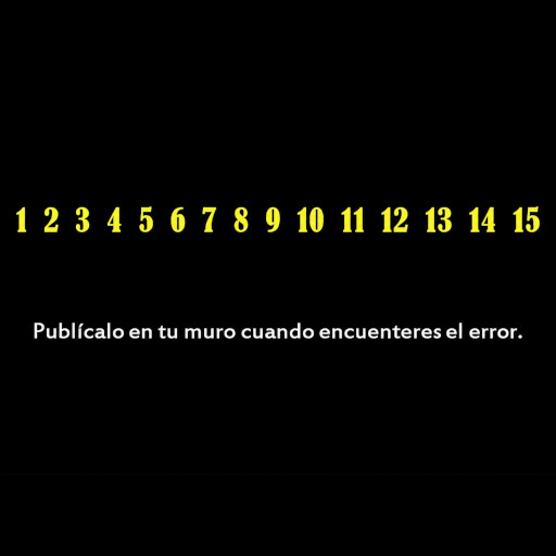 Miniatura de Encuentra El Error