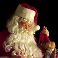 Miniatura de Papá Noel Revisando La Lista