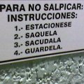 Miniatura de Para No Salpicar: Instrucciones