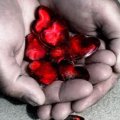 Miniatura de Corazones En Mano
