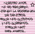 Miniatura de Nuestro Amor No Es Recuerdo
