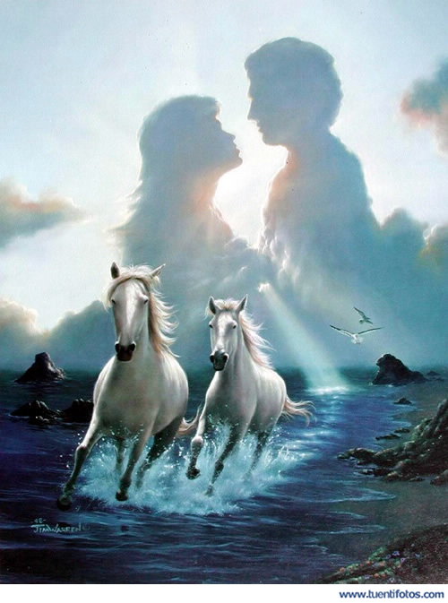 Románticas de Caballos Salvajes Del Amor