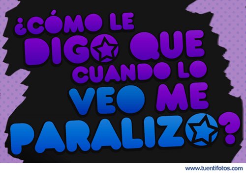 Amor de Cuando Lo Veo Me Paralizo