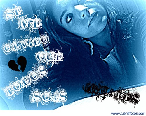 Desamor de Que Todos Sois iguales